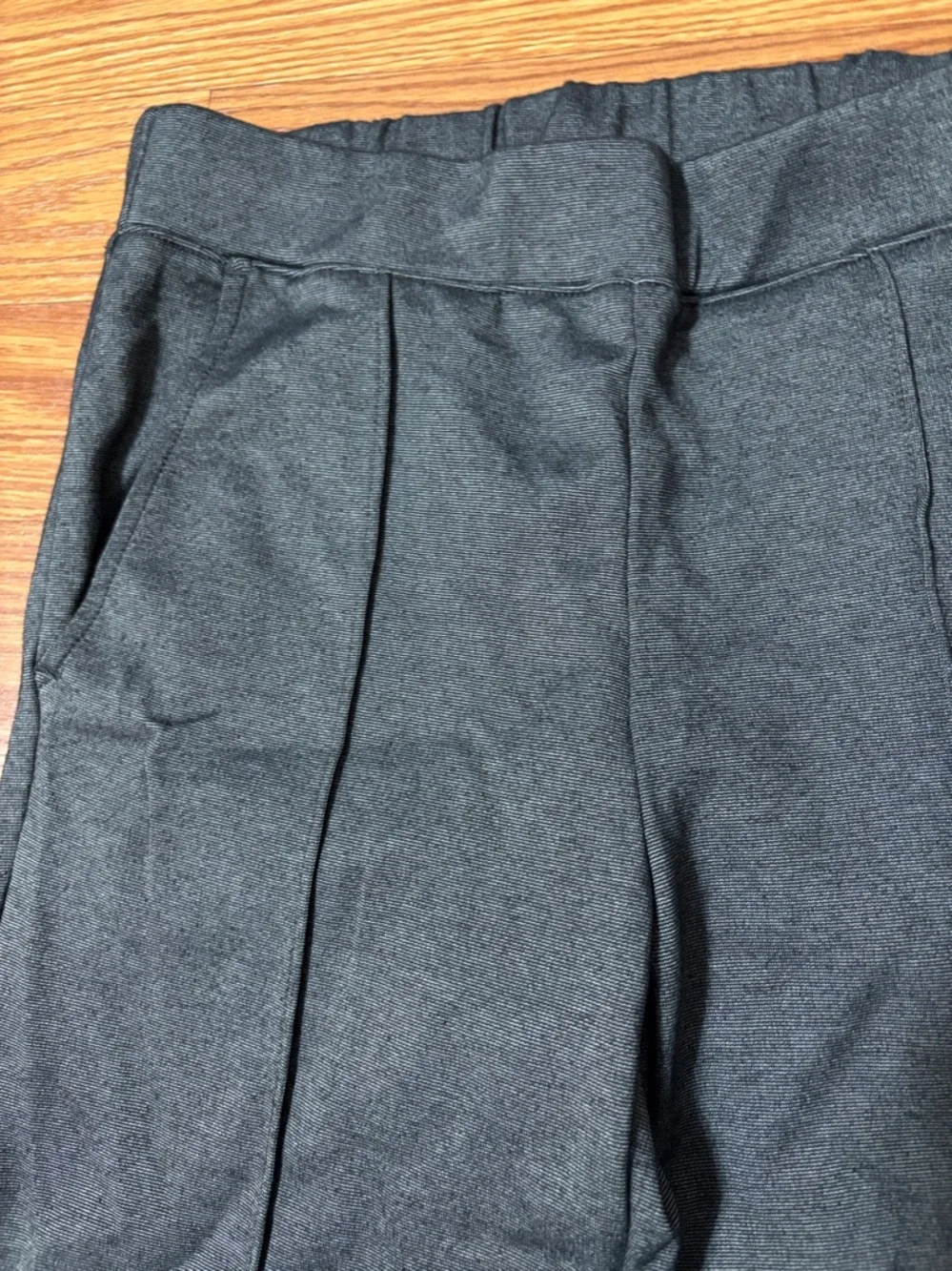 J. Crew Women's Slim Tailored Pants in Deep Gray with Pockets